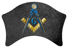 DABAN-370-SH-BK Masonic Lodge Shimmer Black